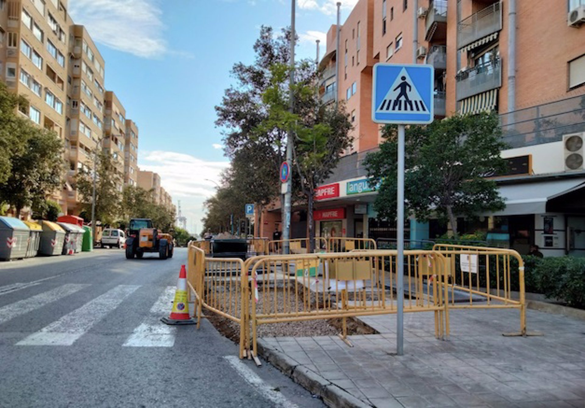 El Ayuntamiento ejecuta mejoras de movilidad peatonal en calles y barrios por valor de 1,3 millones