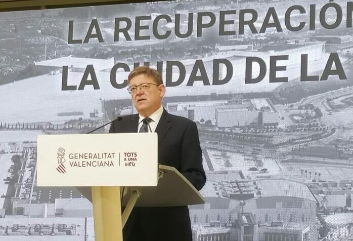 Puig defiende que la recuperación de la Ciudad de la Luz supone “superar las herencias” del PP
