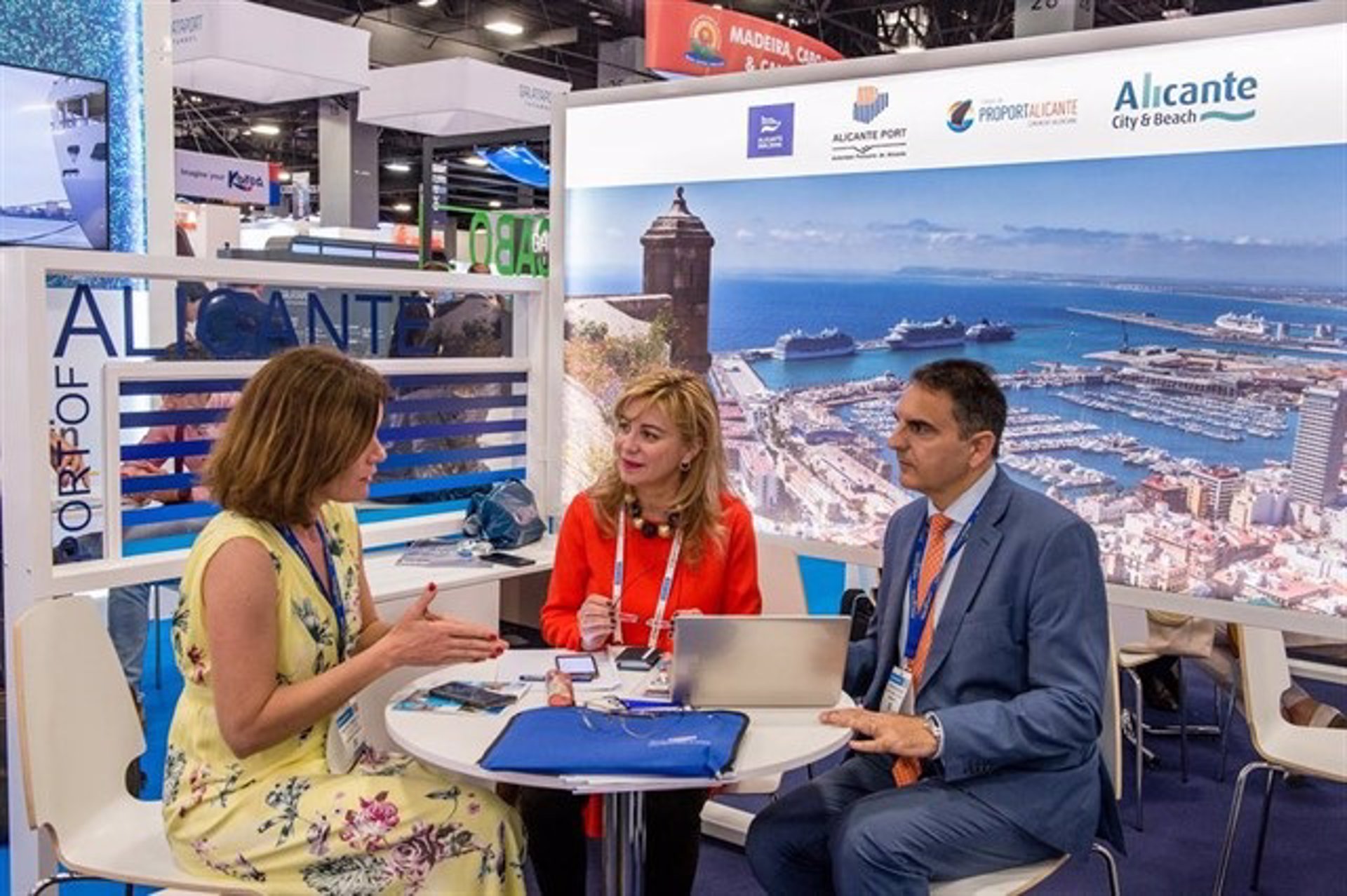 Alicante acude a la Seatrade Cruise Global de Miami para captar navieras como puerto base y más escalas
