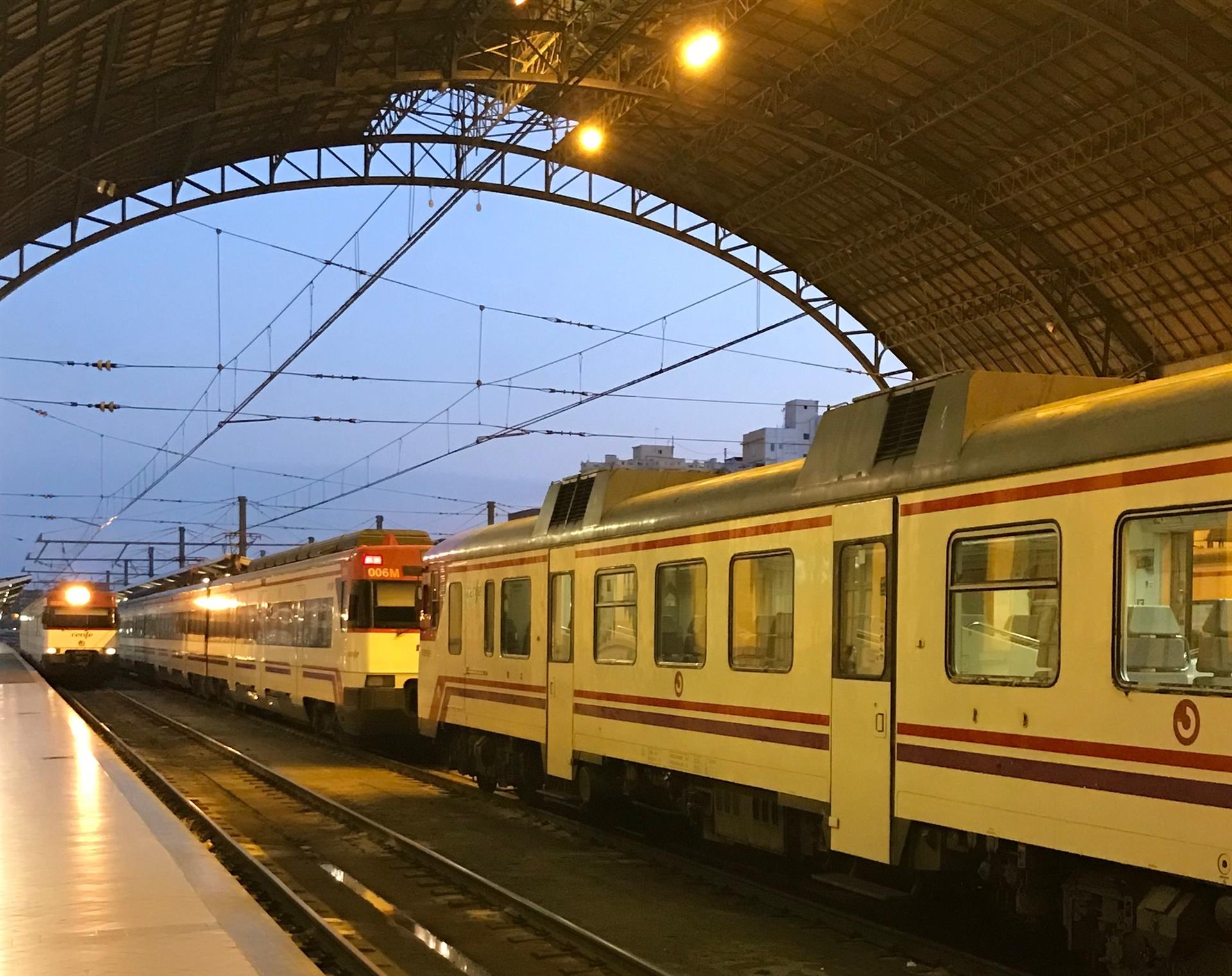 27.500 trenes fueron cancelados en la Comunitat Valenciana