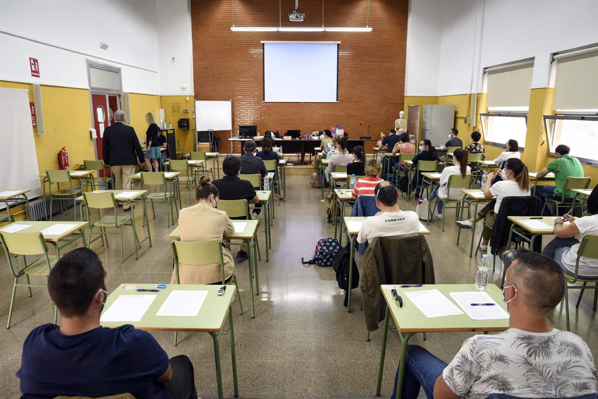 La ratio en las oposiciones a maestro en la Comunitat Valenciana es de 17,5 aspirantes por plaza, según STEPV