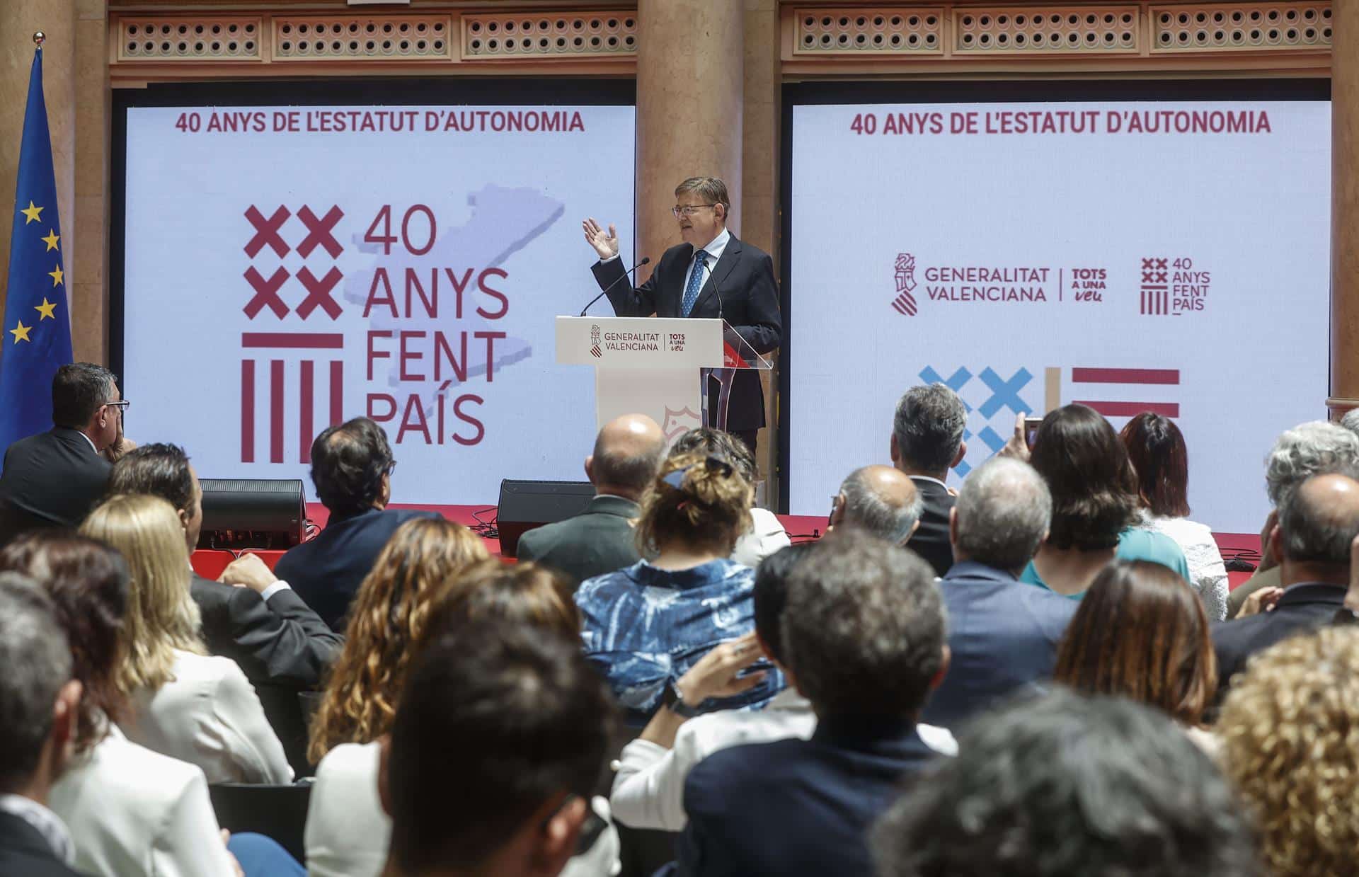 Juristes Valencians lamenta que Puig “haya omitido la recuperación del derecho civil” en el aniversario del Estatut