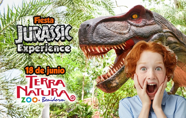 Este sábado 18 de junio ‘Fiesta Jurassic Experience’ en Terra Natura