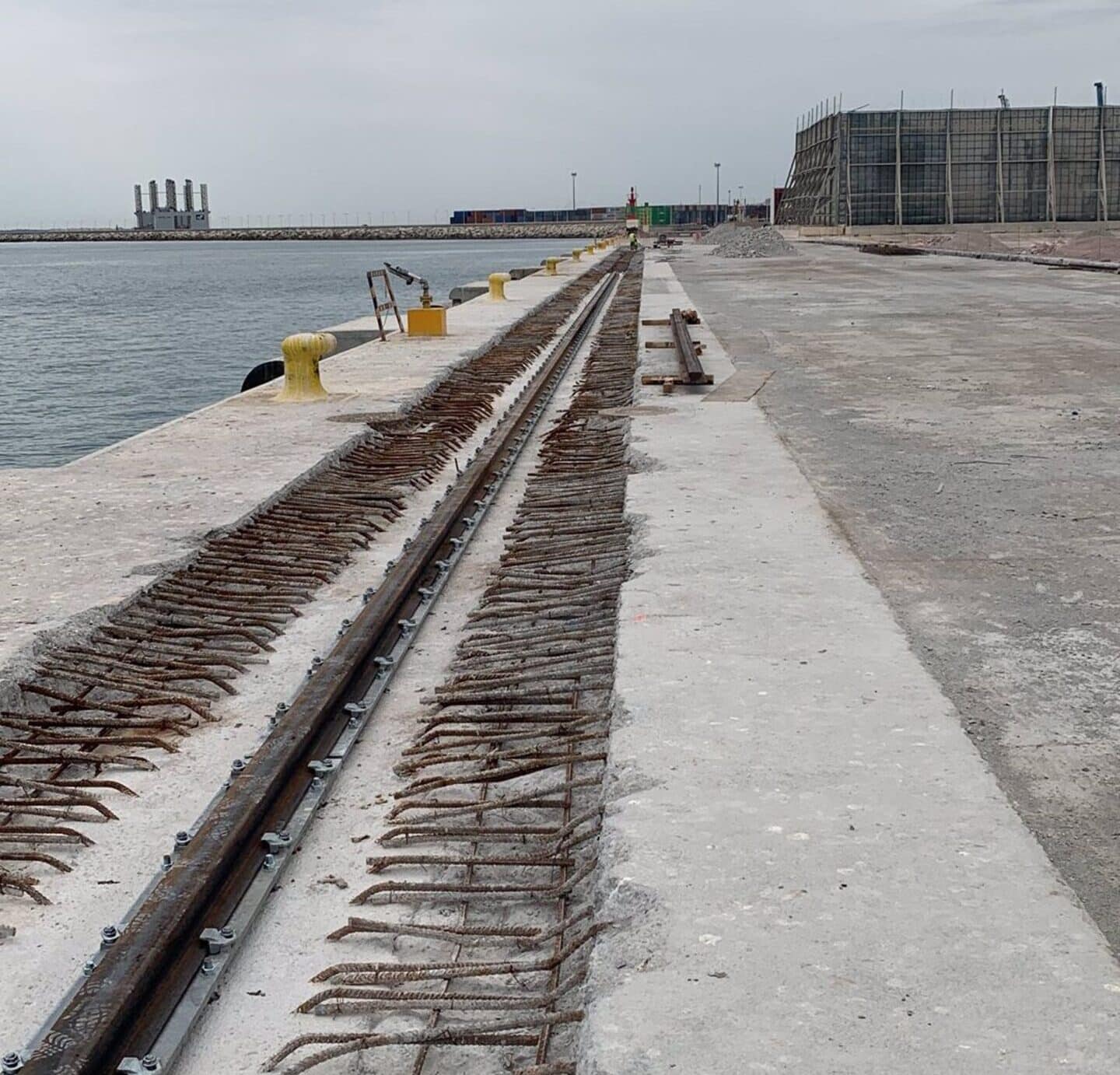 CHM ha ejecutado al 10% las obras de construcción de la nueva terminal del puerto