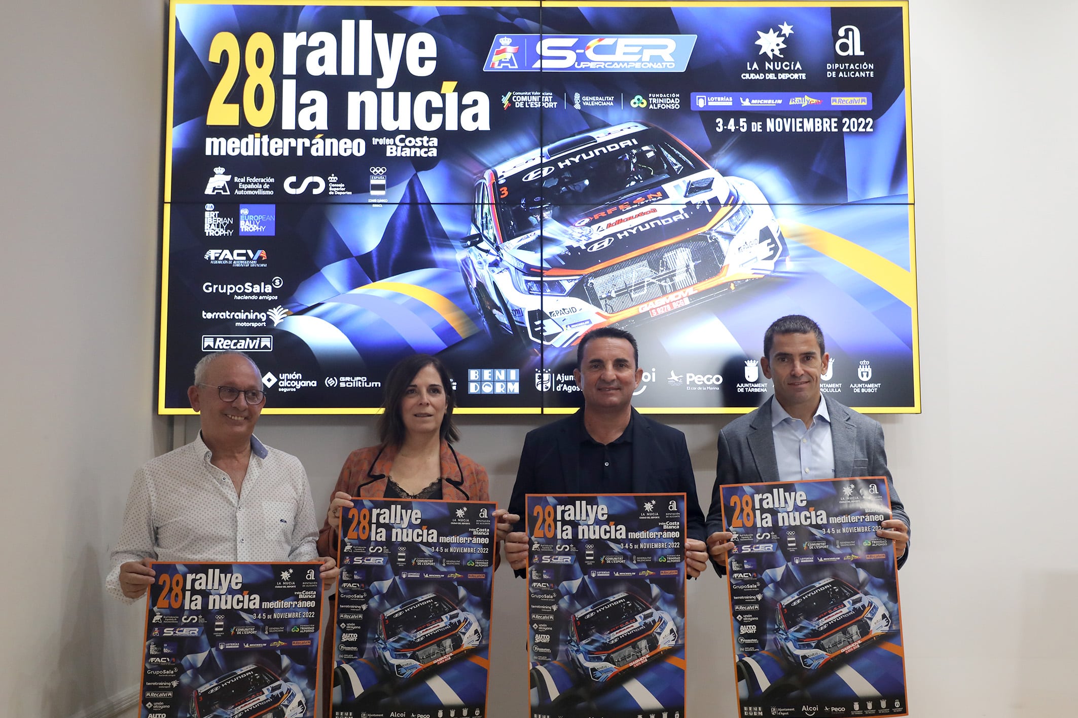 Llega a la provincia una nueva edición del Rallye La Nucía-Mediterráneo con el apoyo de la Diputación