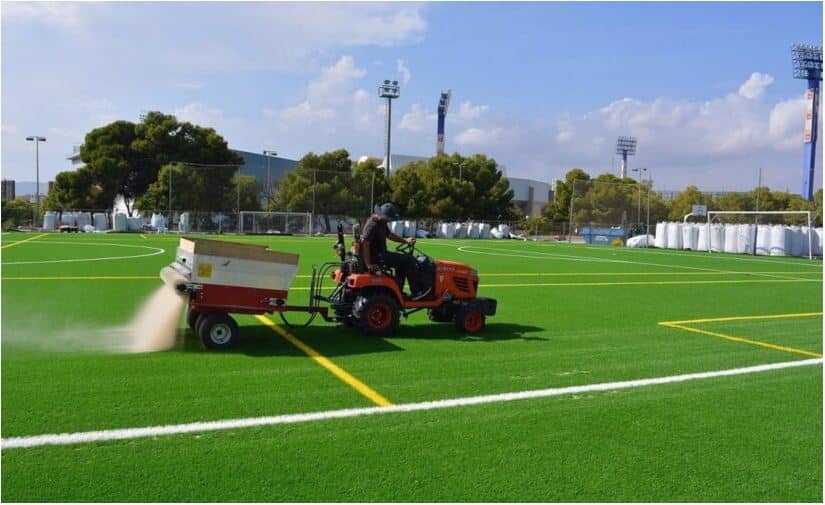 Alicante licita las obras para renovar los campos de fútbol de Garbinet, Tómbola y La Cigüeña por 1,2 millones de euros