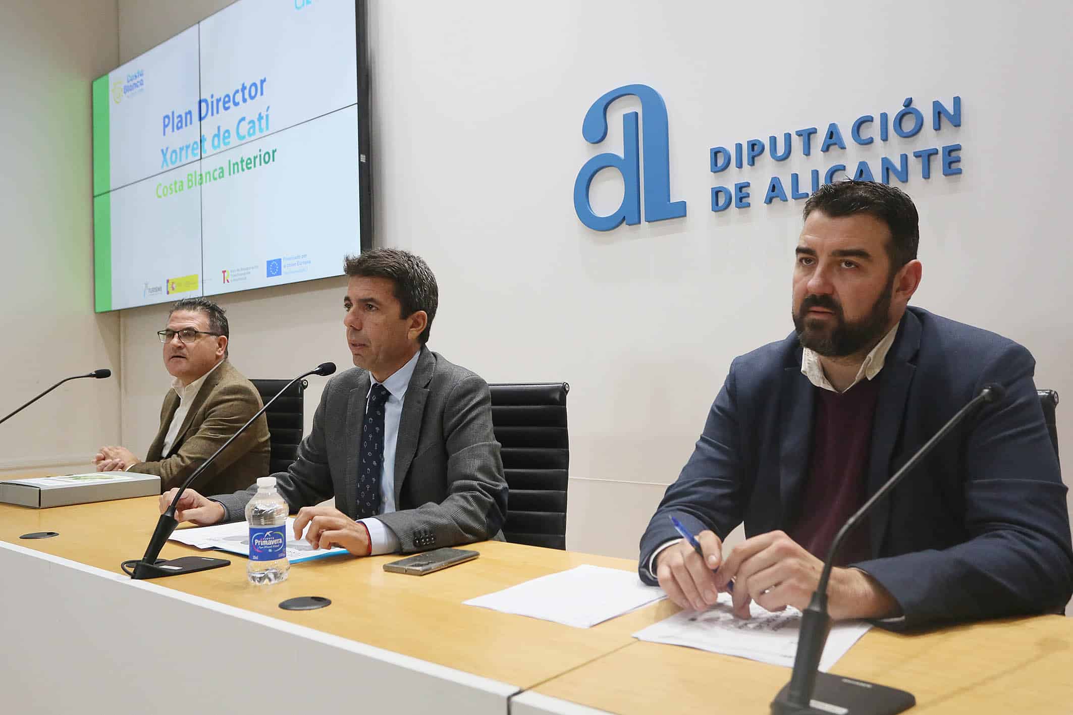 La Diputación aumenta el presupuesto  para impulsar el Plan Director de Xorret de Catí