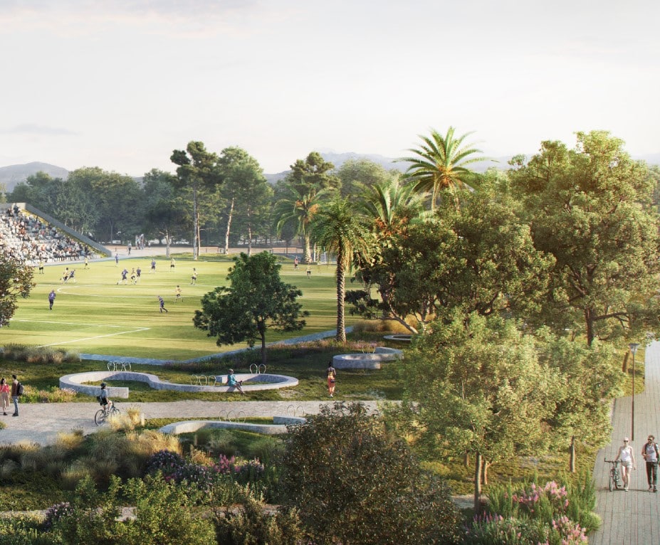 El proyecto del Parque Urbano y Deportivo de Playa San Juan camino de materializarse