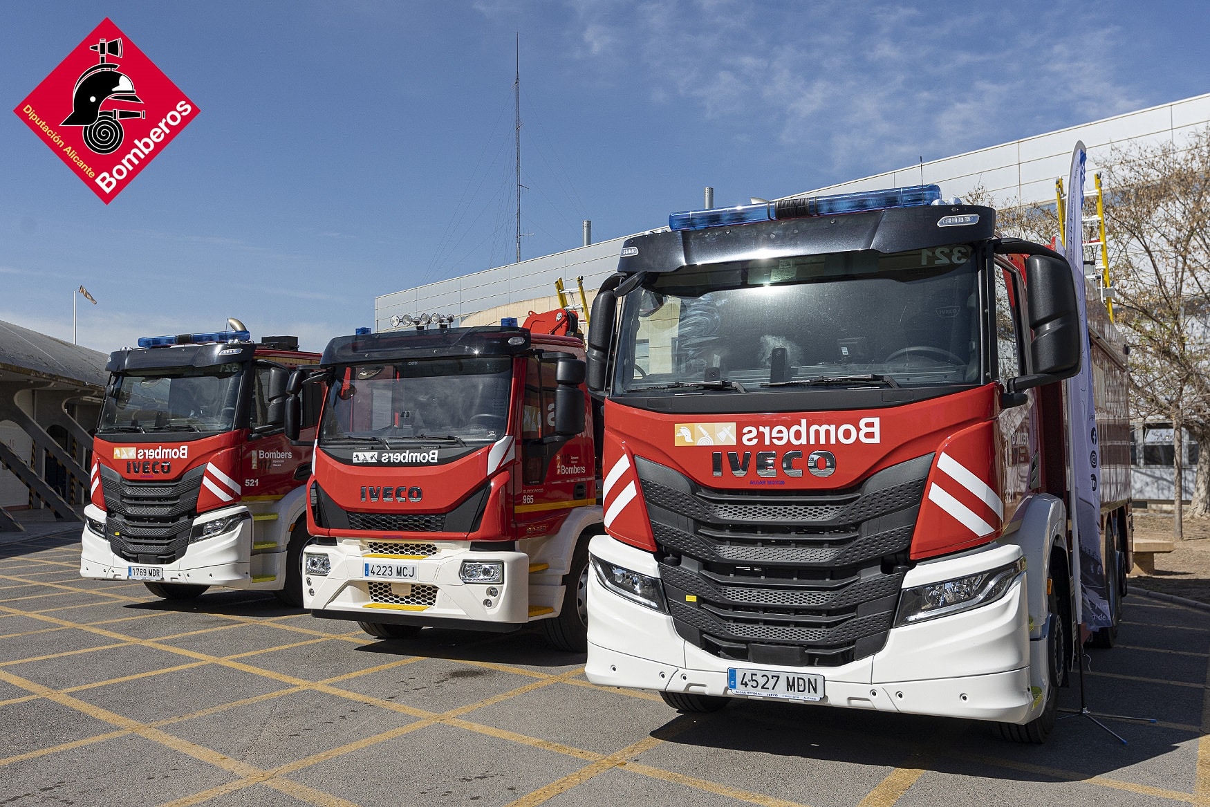 El Consorcio Provincial de Bomberos incorpora tres nuevos vehículos a su flota móvil