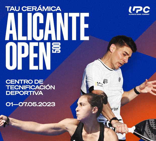 Alicante celebra mejor pádel mundial del momento con el torneo TAU Cerámica Open 500