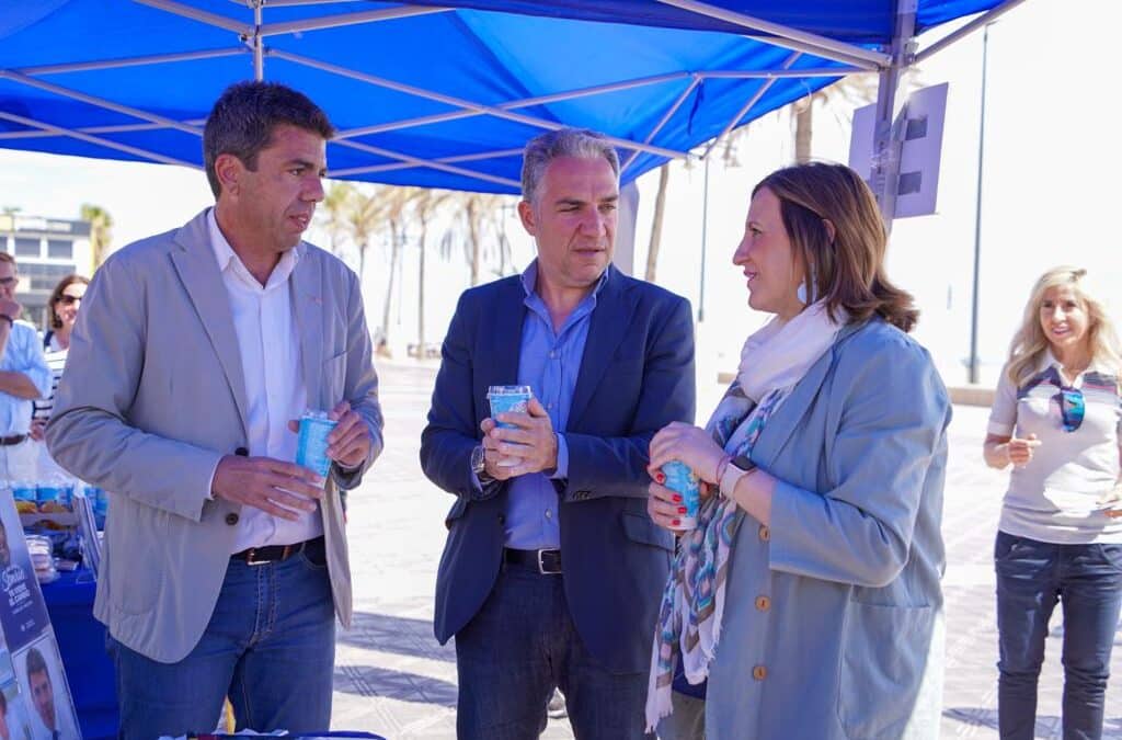 Mazón y Bendodo critican que Puig haya puesto la alfombra a Sánchez “cuando es el gobierno que más está ninguneando a la Comunitat Valenciana”