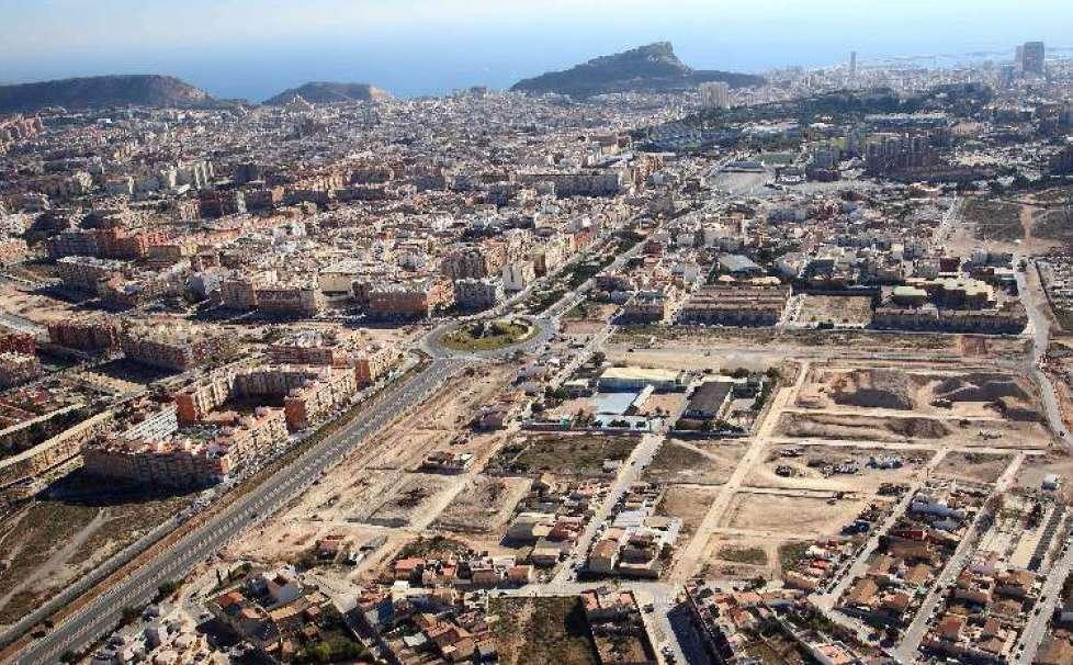<strong>Alicante desbloquea 48.000 m² de suelo para la construcción de viviendas protegidas en el barrio de Rabasa</strong>