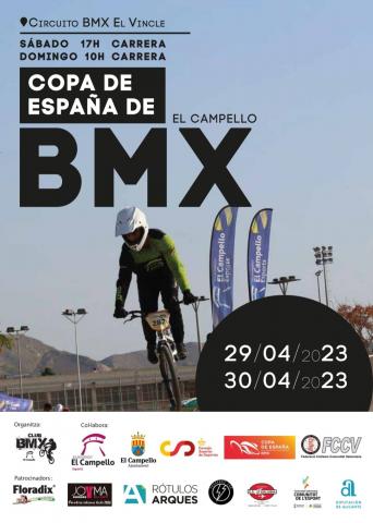 El circuito de El Campello acoge el fin de semana una fase de la Copa de España de BMX