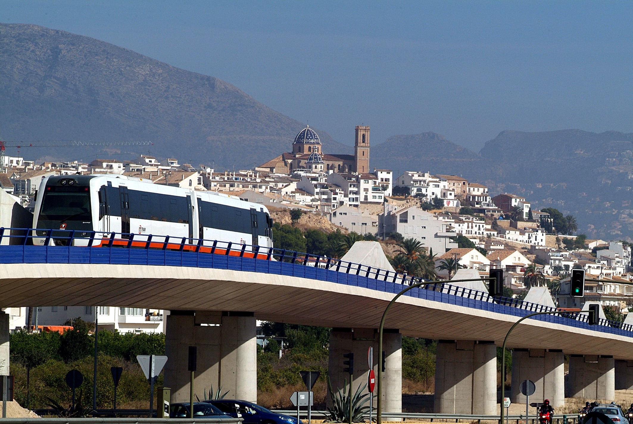 Infraestructuras duplicará la vía del TRAM d’Alacant entre El Albir y Altea