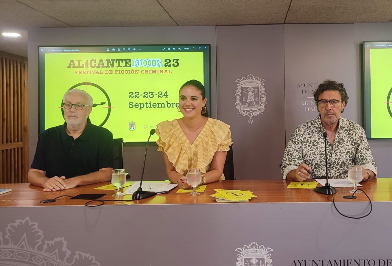 Alicante Noir celebra su tercera edición en Espacio Séneca con tres días de actividades para los amantes de la literatura criminal