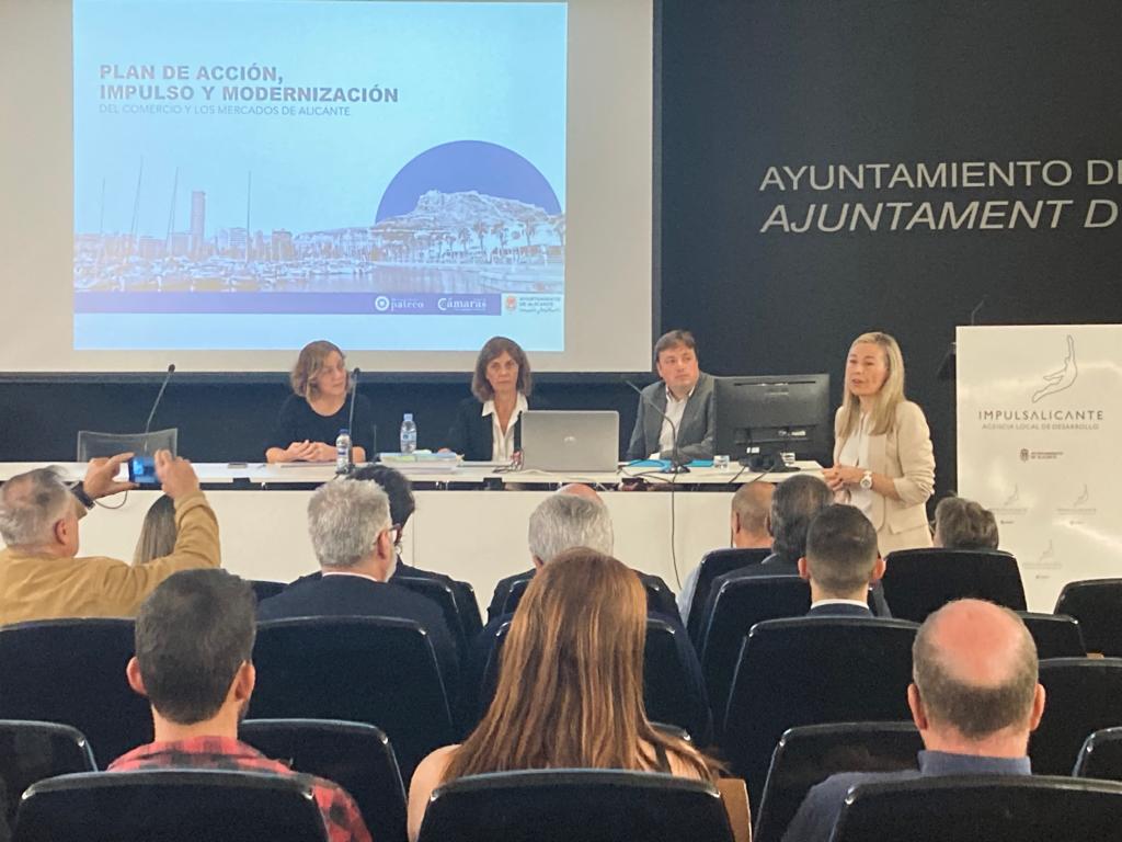 El Ayuntamiento de Alicante presenta un ambicioso plan para modernizar el comercio de la ciudad